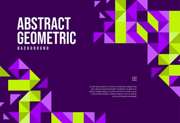 abstract geometric background