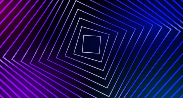 abstract geometric blue and purple background square metal lines background for banners posters or flyers signage and business advertising and websites covers for social networks vector