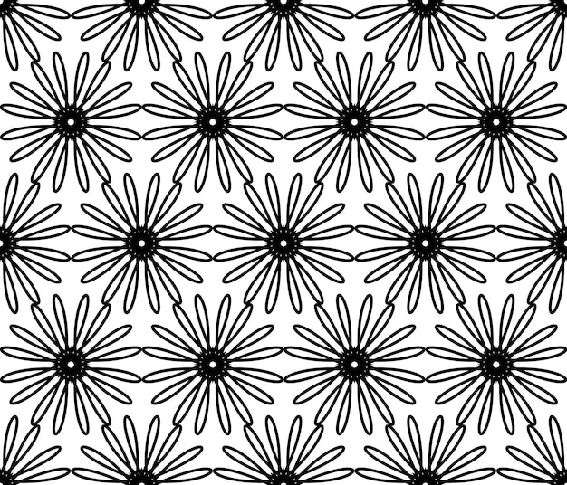 abstract geometric pattern with lines rhombuses a seamless vector background