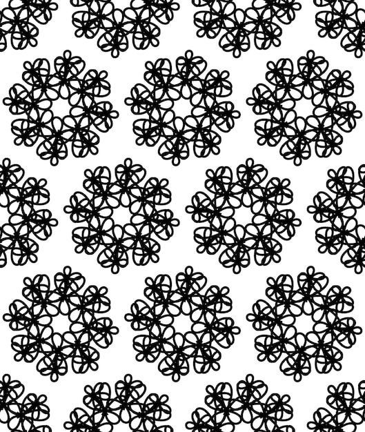 Abstract geometric pattern with lines rhombuses A seamless vector background