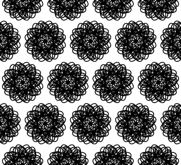 Abstract geometric pattern with lines rhombuses A seamless vector background