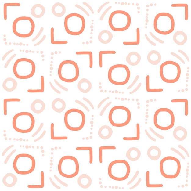 Abstract geometric seamless pattern. Tile background. Infinity wrapping paper with different shapes.