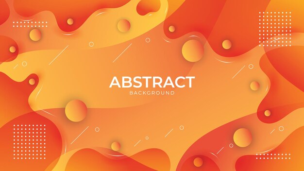 abstract gradient background with fluid shape premium vector
