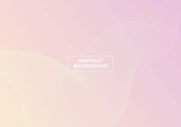 abstract gradient pink background with fluid wave