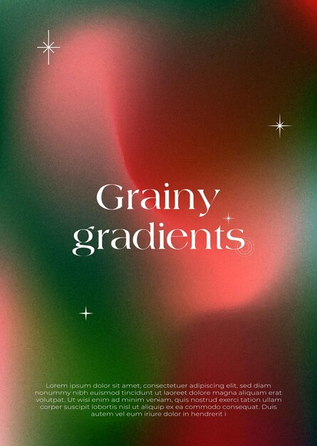 Abstract Grainy Gradient Background with Soft Colors and Sparkles