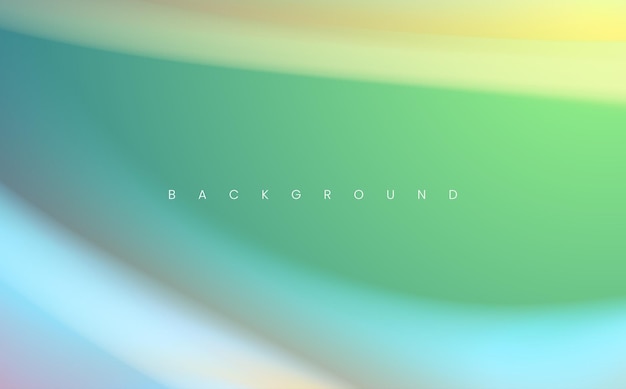 Abstract green blur background design
