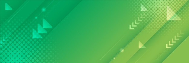 Abstract green colorful banner background Gradient dynamic vibrant geometric vector abstract graphic design banner pattern background template web landing page