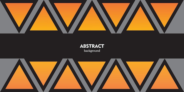 abstract grey background with black triangle lines colorful orange design eps 10