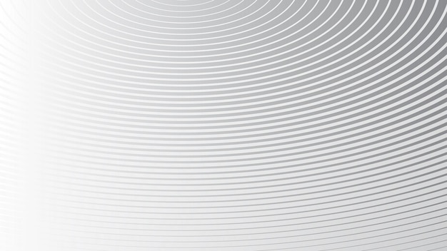 Abstract grey line circle with gradient for backdrop or presentation