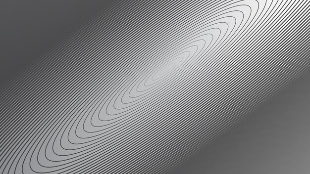 abstract grey line circle with gradient for backdrop or presentation