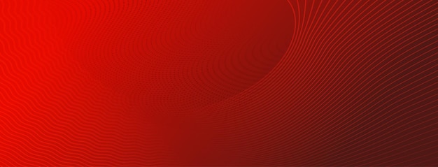 abstract halftone background of small dots and wavy lines in red colors