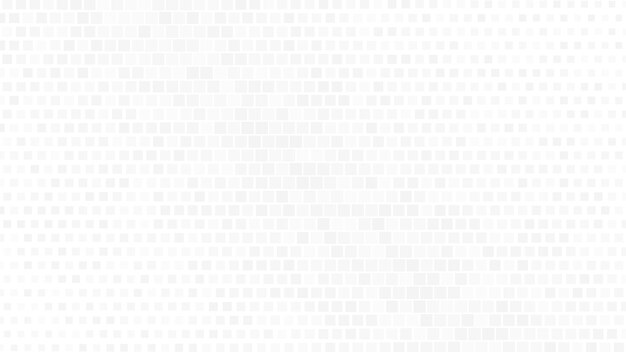 Abstract halftone gradient background of small squares, gray on white