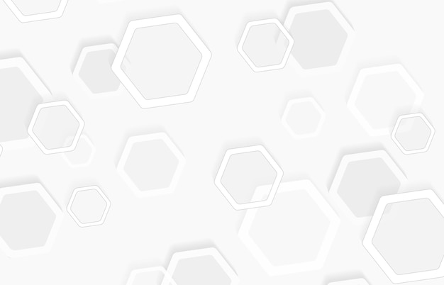Abstract hexagonal pattern artwork template design decorative Digital futuristic template background illustration vector
