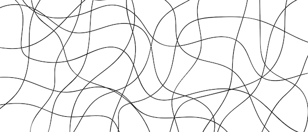 abstract lines drawn in a spiral
