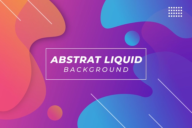 Abstract liquid background and white lines