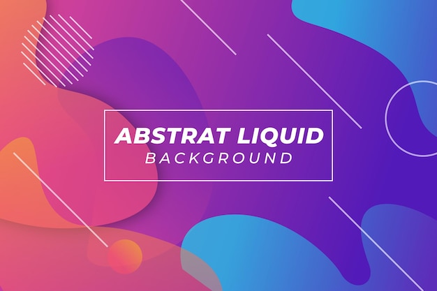 Abstract liquid background and white lines