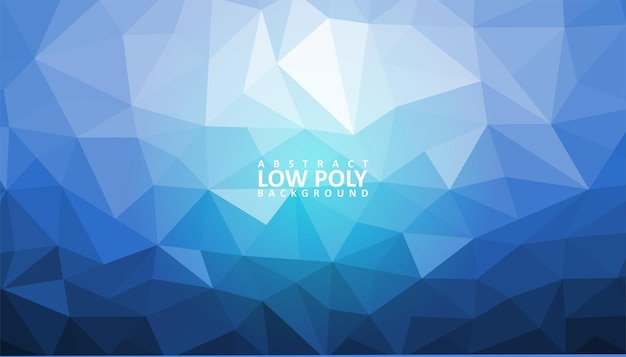 abstract low poly background with triangle shapes