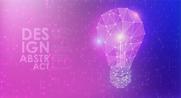 Vektor abstract magical background futuristic fractal illustration