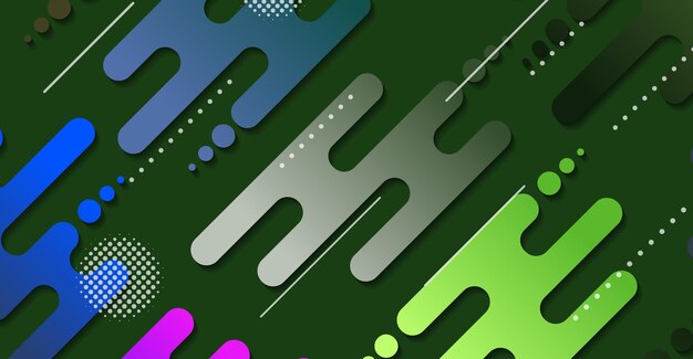 abstract minimal geometric shape background with gradient