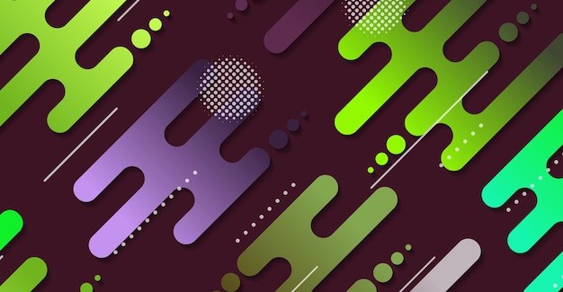 abstract minimal geometric shape background with gradient