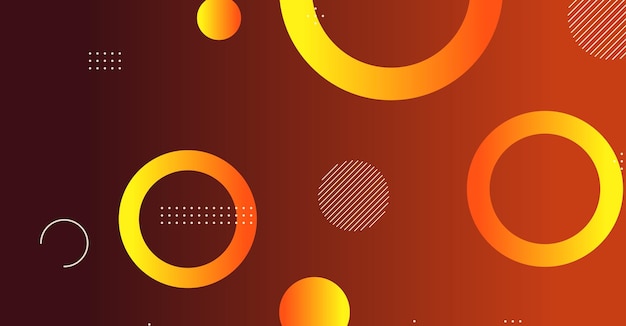 abstract minimal gradient geometric circle background