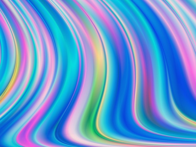 abstract modern colorful flow poster wave liquid shape color background template for design