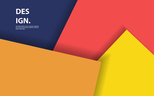 abstract overlap layer colorful background