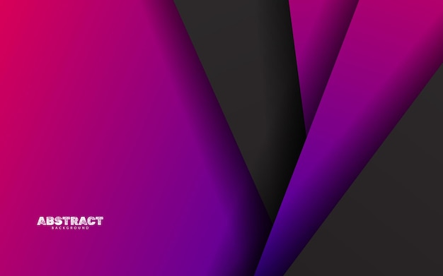 abstract overlap layer papercut bakground vector