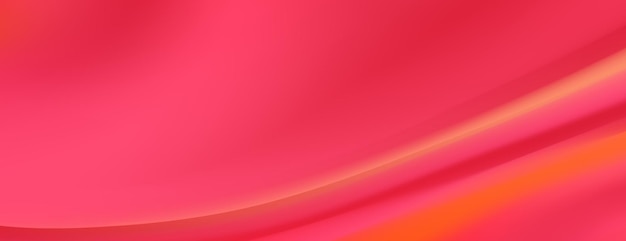 abstract pink and orange gradient curved lines background design