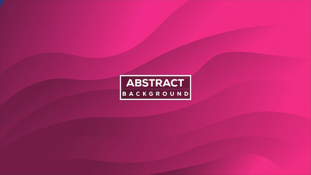 abstract pink wave background design gradient curves modern wallpaper