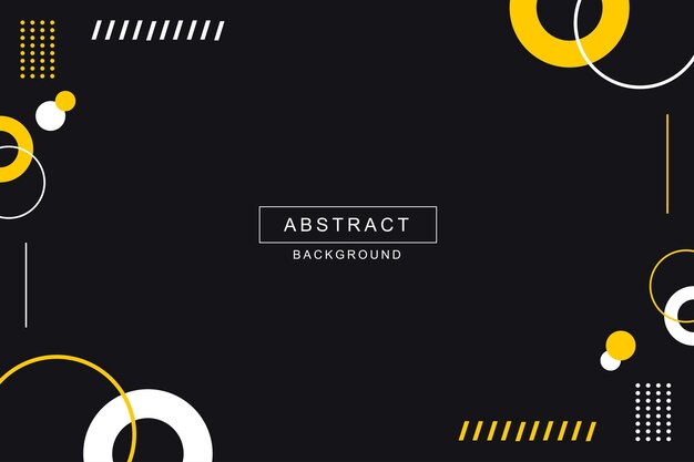 abstract radial geometric background in black colors