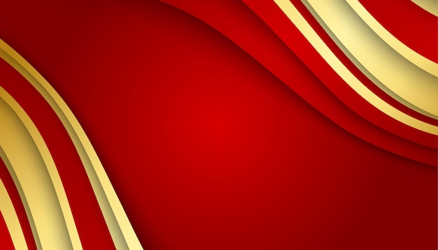 abstract red and gold background