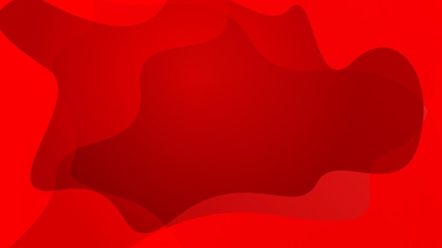 Abstract red background Red liquid shapes modern background with lines suitable for banners covers presentations Vector illustration