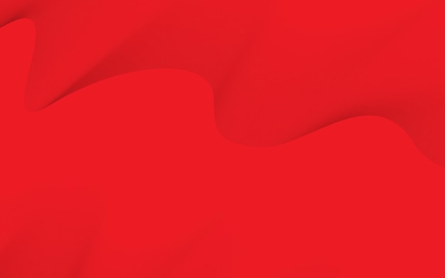 Abstract red background with circles Dynamic shapes composition Vector illustration