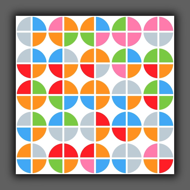 abstract seamless geometric design template for textures textiles wallpapers social networks websites and applications