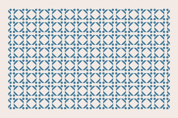 Abstract Seamless Ornament Pattern Design