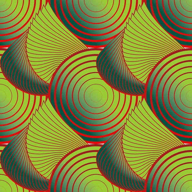abstract seamless textured background with green color combined with red color