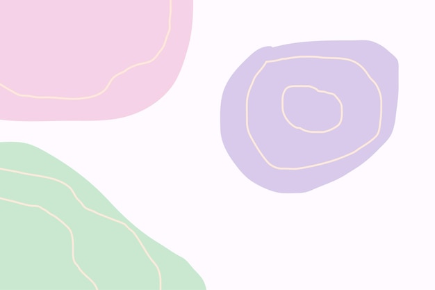abstract simple blob background with lines