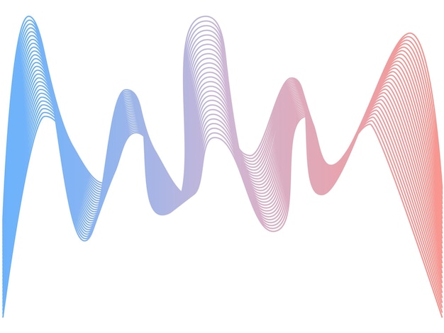 abstract smooth gradient lines. website design abstraction.