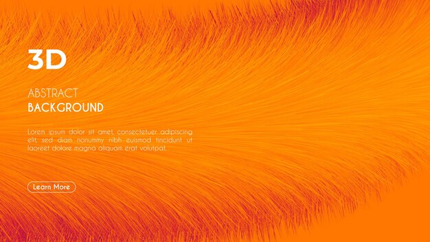 abstract smooth orange background simple flow background template