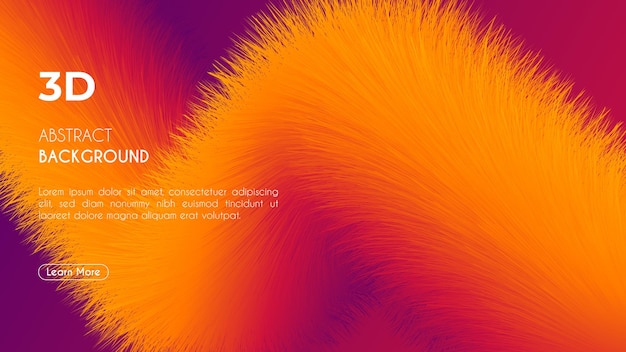 abstract smooth orange background simple flow background template