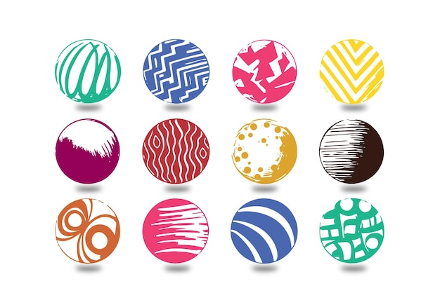 Abstract Sphere Vector Illustration