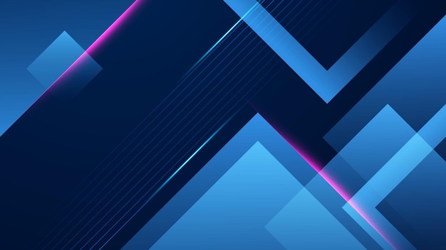 Abstract tech background Futuristic technology interface with arrows lines waves speed lights motion data concept science element cyberspace shapes and connection lines