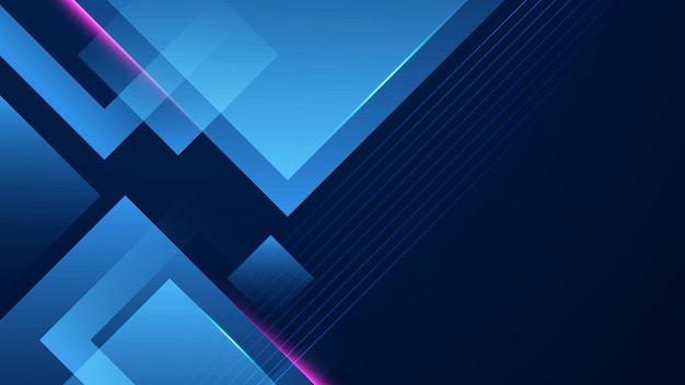Abstract tech background Futuristic technology interface with arrows lines waves speed lights motion data concept science element cyberspace shapes and connection lines