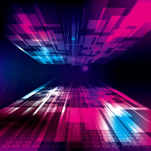 abstract technology background.image uses layer overlay effects.