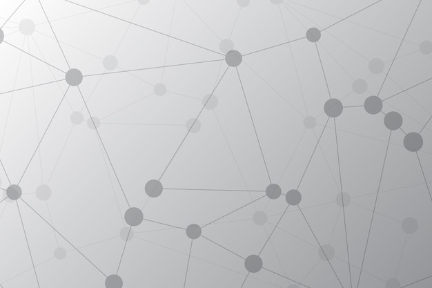 abstract technology background. network connection. social media banner. vector