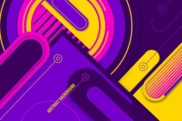 Abstract vector background with colorful style