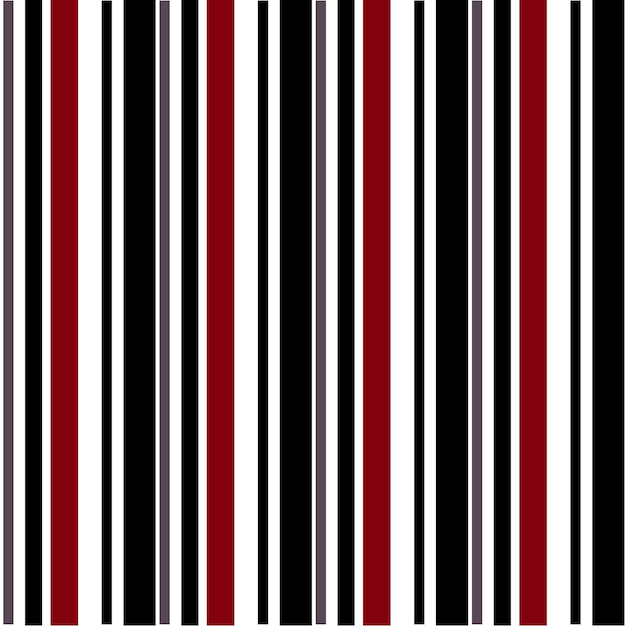 Abstract vector geometric seamless pattern Vertical stripes Monochrome background Wrapping paper Print for interior design and fabric Kids background
