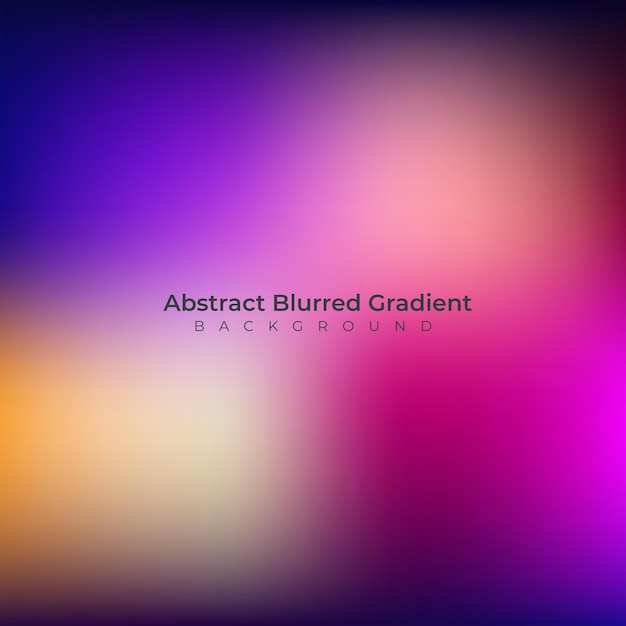 Abstract vector gradient color background design