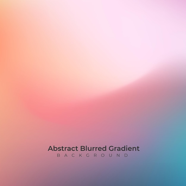 Abstract vector gradient color background design